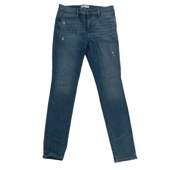 Ann Taylor Loft Distressed Modern Skinny Jeans Size 28 Women’s - Picture 1 of 6